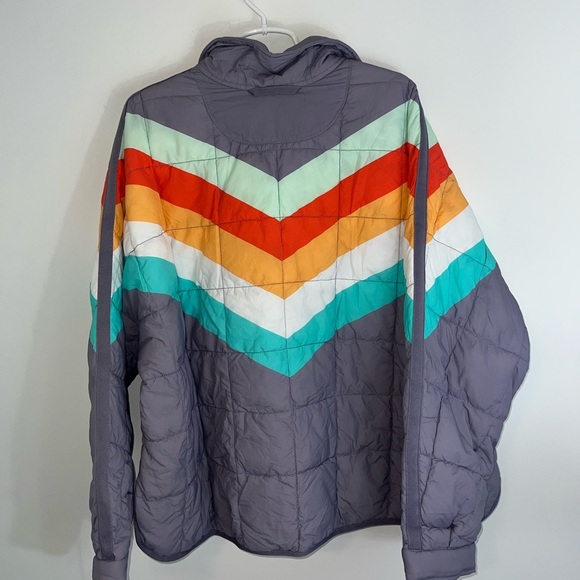 FREE PEOPLE NEW Pippa Printed Packable Puffer Jacket XL - Picture 15 of 16